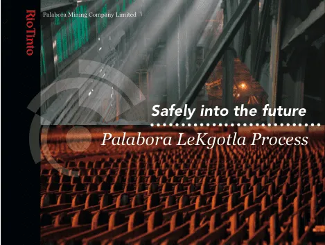 Cover of the Palabora LeKgotla Process book