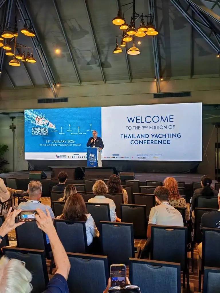 Audience at the welcome session of the Thailand Yachting Conference